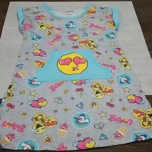 💝Emoji dress pajama